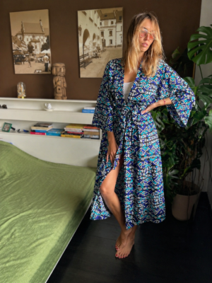 Cape Town blue kimono